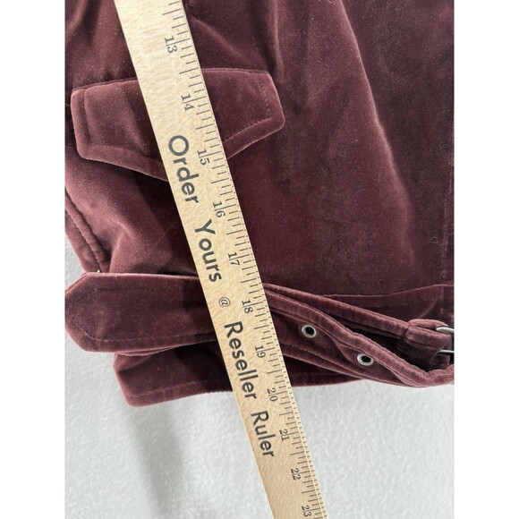 NWT Brunello Cucinelli Velvet Fox Fur Puffed Vest Jacket Pockets Sz 36 - Picture 4 of 9